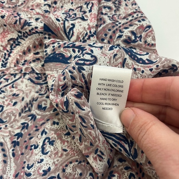 Daniel Rainn Boho Tunic Paisley Top Size M New with Tags - Picture 5 of 8
